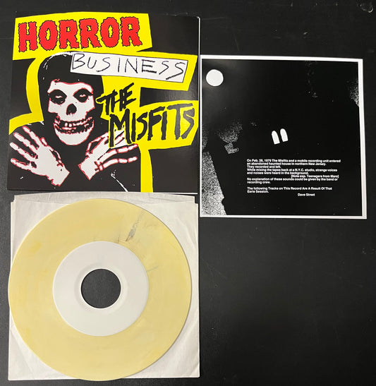 THE MISFITS Horror Business 7" NEW Color Vinyl Reissue