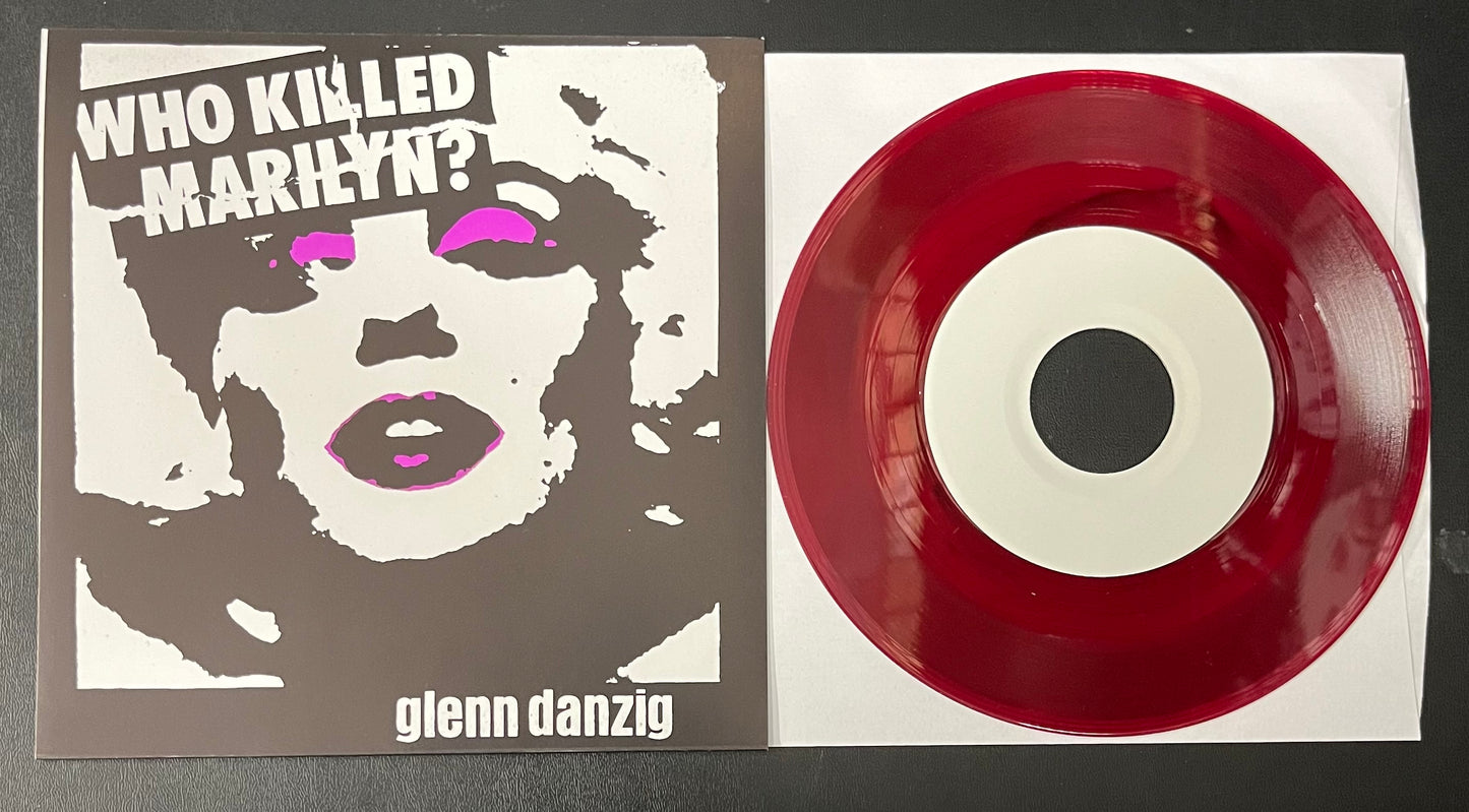 GLENN DANZIG Who Killed Marilyn? 7" NEW Color Vinyl Reissue