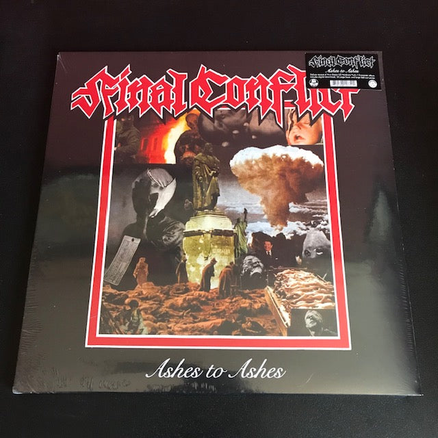 FINAL CONFLICT Ashes To Ashes LP NEW Reissue