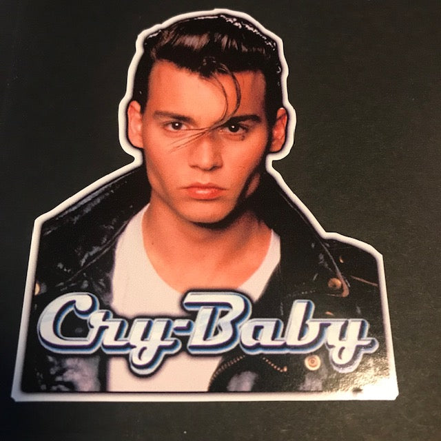 CRYBABY 4" X 4" Vinyl Decal