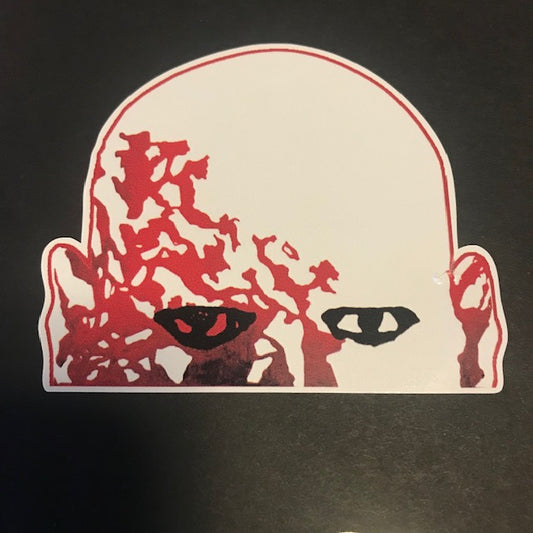 DAWN OF THE DEAD 4" X 3.5" Vinyl Decal