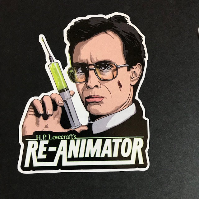 RE-ANIMATOR 4" X 4" Vinyl Decal