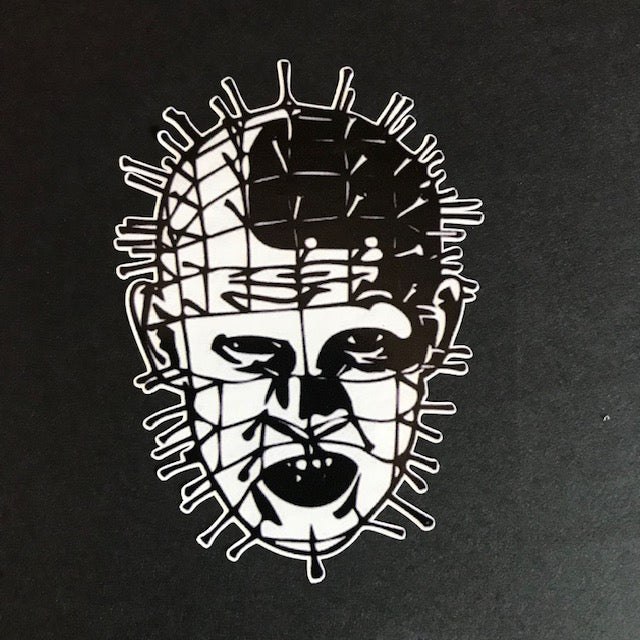 PINHEAD 3" X 4" Vinyl Decal