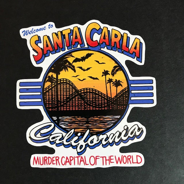 LOST BOYS: SANTA CARLA MURDER CAPITAL 4" X 4" Vinyl Decal