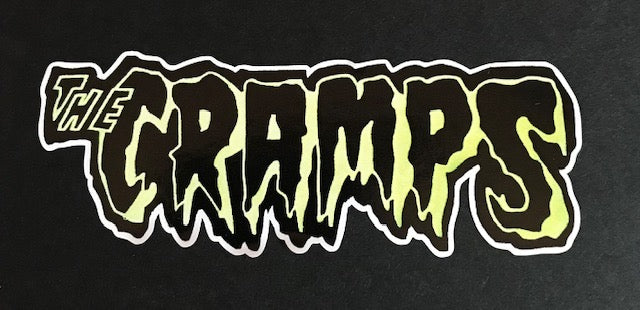 THE CRAMPS 5" X 2" Vinyl Decal