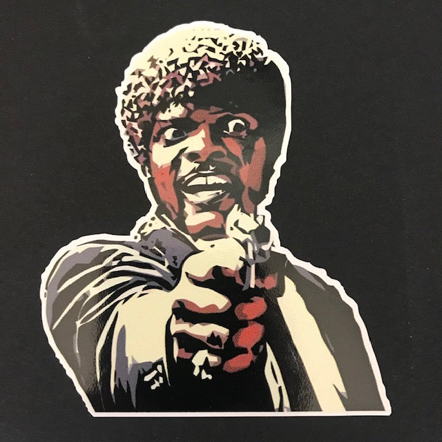 PULP FICTION JULES 3.5" X 4" Vinyl Decal