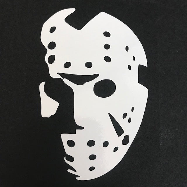 JASON MASK 3" X 4" Vinyl Decal