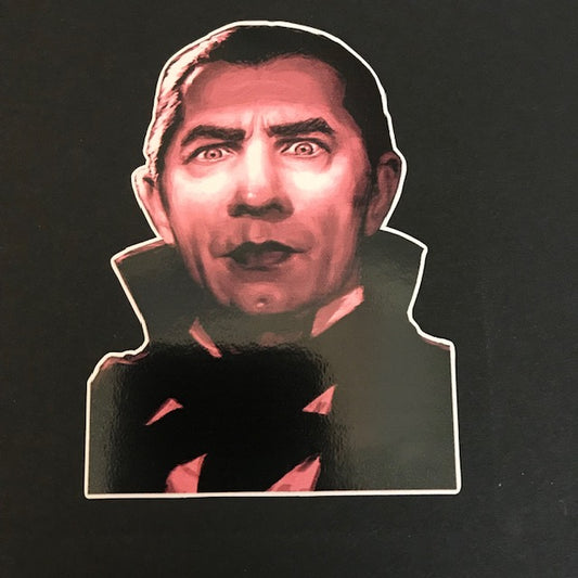 DRACULA 3" X 4" Vinyl Decal