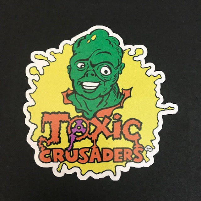 TOXIC CRUSADERS 4" Vinyl Decal