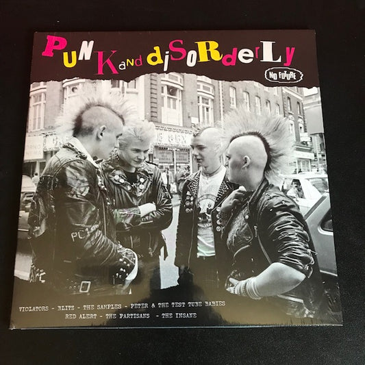 V/A PUNK AND DISORDERLY: THE NO FUTURE TRACKS LP New