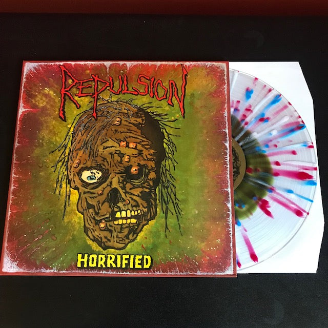 REPULSION Horrified Color Vinyl LP New Reissue