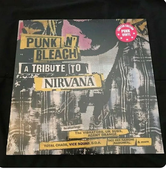 V/A PUNK N' BLEACH A Tribute To Nirvana Color Vinyl LP NEW