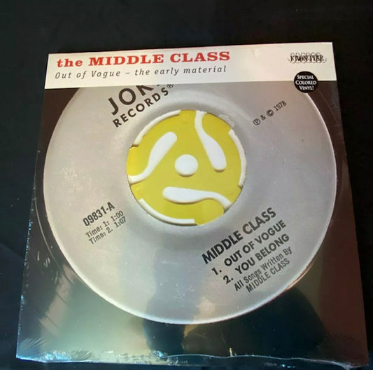 THE MIDDLE CLASS Out Of Vogue-The Early Material Color Vinyl LP NEW