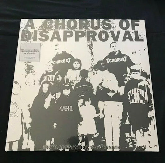 A CHORUS OF DISAPPROVAL Truth Gives Wings To Strength Color Vinyl LP NEW Reissue