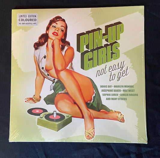 V/A PIN-UP GIRLS NOT EASY TO GET Color Vinyl LP NEW Mae West, Marilyn Monroe