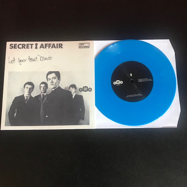 SECRET AFFAIR Let Your Heart Dance B/W Sorry Wrong Number 7" Color Vinyl NEW