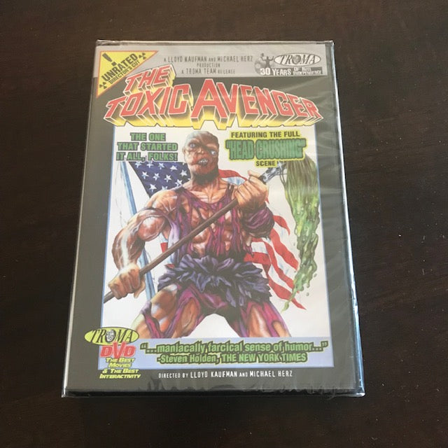 THE TOXIC AVENGER (1984) DVD NEW