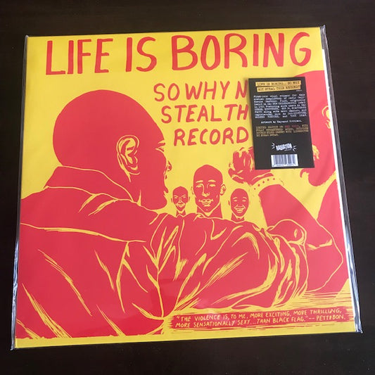 V/A LIFE IS BORING SO WHY NOT STEAL THIS RECORD LP NEW Reissue Color Vinyl