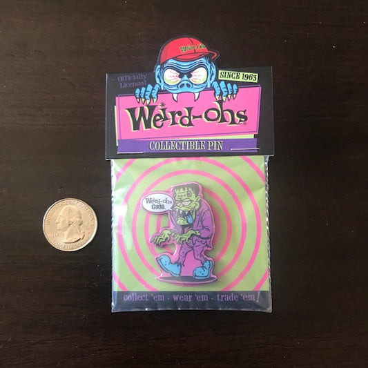 RETRO-A-GO-GO Weird-ohs Frankenstein ENAMEL PIN