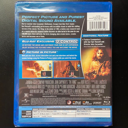 THE THING (1982) BLU RAY NEW