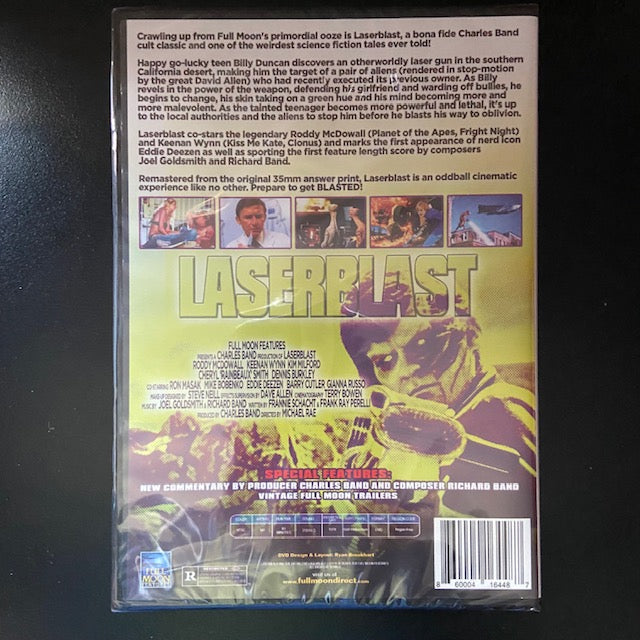 LASERBLAST (1978) DVD NEW