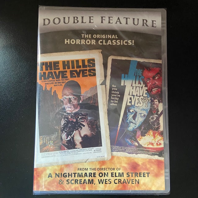 Wes Craven's THE HILLS HAVE EYES (1977) + THE HILLS HAVE EYES PT II (1984) DVD NEW Double Feature