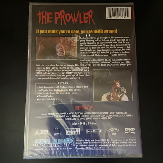 THE PROWLER (1981) DVD NEW