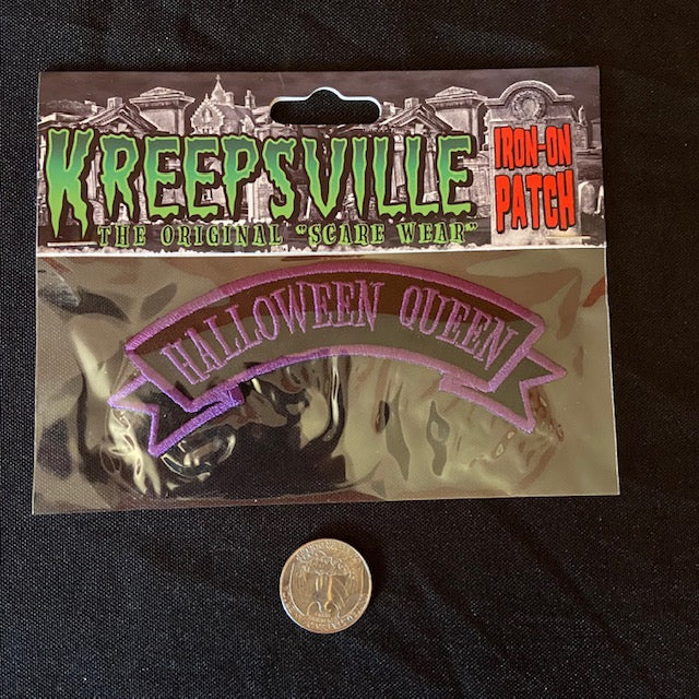 Kreepsville HALLOWEEN QUEEN Iron On Patch