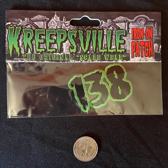 Kreepsville 138 Iron On Patch