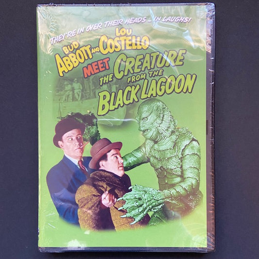 ABBOTT AND COSTELLO MEET THE CREATURE FROM THE BLACK LAGOON (1954) DVD NEW