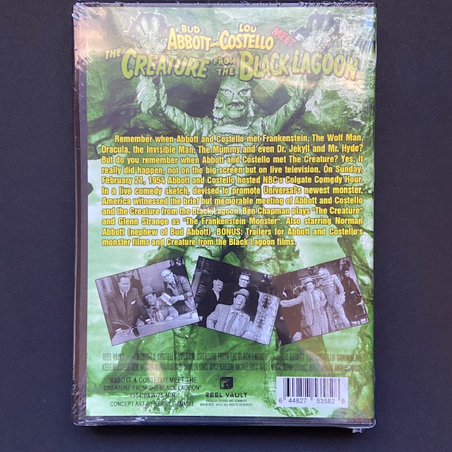 ABBOTT AND COSTELLO MEET THE CREATURE FROM THE BLACK LAGOON (1954) DVD NEW