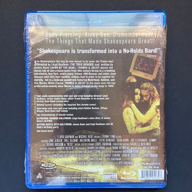 TROMEO & JULIET (1996) BLU RAY NEW