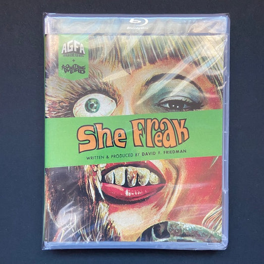 SHE FREAK (1967) BLU RAY NEW