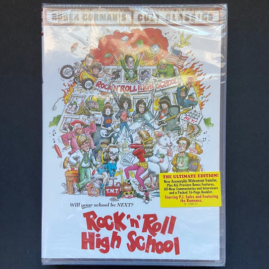 ROCK 'N' ROLL HIGH SCHOOL (1979) DVD NEW