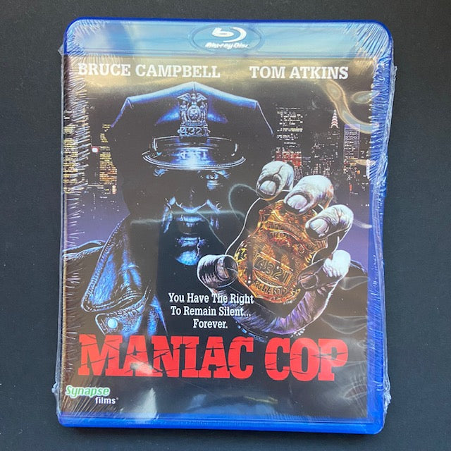 MANIAC COP (1988) BLU RAY NEW