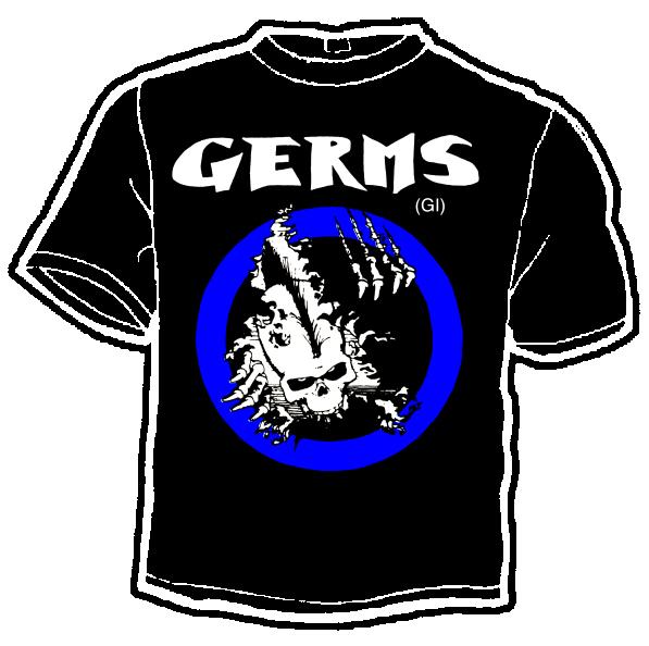 THE GERMS Short Sleeve T Shirt